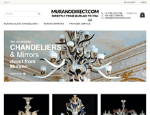 Tablet Screenshot of muranodirect.com
